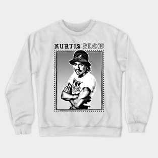 Kurtis Blow /\/\/\/ Retro Fan Design Crewneck Sweatshirt